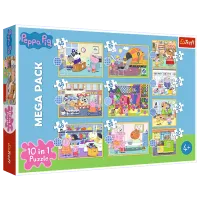 Puzzle Trefl Peppa Pig 4+/ Количество деталей: 329