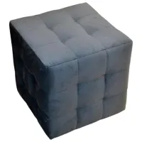 Пуф Indart Square Серый / Ткань 