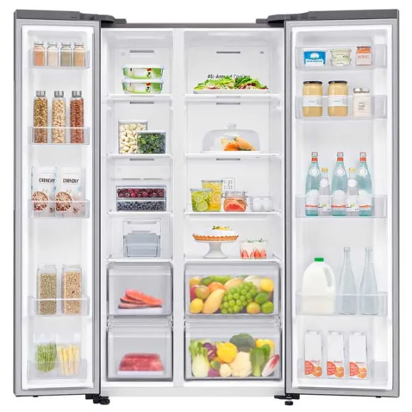 Холодильник Samsung RS62DG5003S9EO Side by Side 655 л / 178 cm / Серебряный photo 5