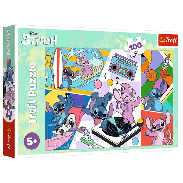 Puzzle Trefl Lilo&Stitch memories 5+/ Количество деталей: 100 photo 1 Puzzle Trefl Lilo&Stitch memories 5+/ Количество деталей: 100 photo 1