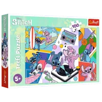 Puzzle Trefl Lilo&Stitch memories 5+/ Количество деталей: 100