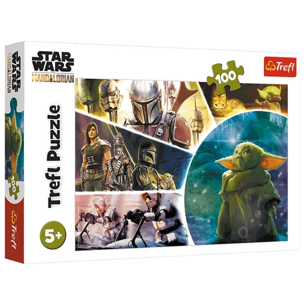 Puzzle Trefl Baby Yoda 5+/ Numărul de piese: 100 photo 1 Puzzle Trefl Baby Yoda 5+/ Numărul de piese: 100 photo 1