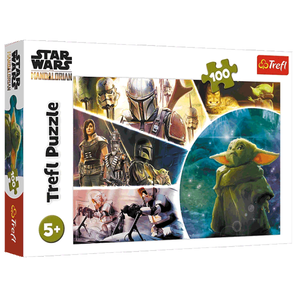 Puzzle Trefl Baby Yoda 5+/ Numărul de piese: 100 photo 1 Puzzle Trefl Baby Yoda 5+/ Numărul de piese: 100 photo 1