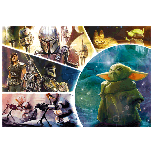 Puzzle Trefl Baby Yoda 5+/ Numărul de piese: 100 photo 2 Puzzle Trefl Baby Yoda 5+/ Numărul de piese: 100 photo 2