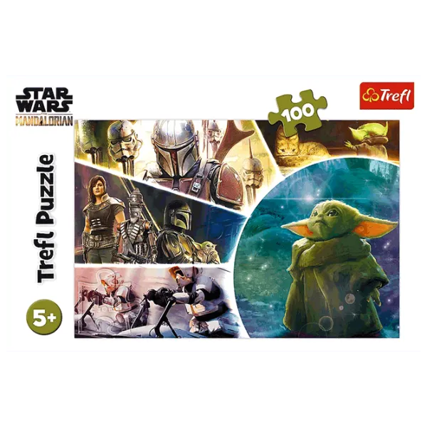 Puzzle Trefl Baby Yoda 5+/ Numărul de piese: 100 photo 3 Puzzle Trefl Baby Yoda 5+/ Numărul de piese: 100 photo 3