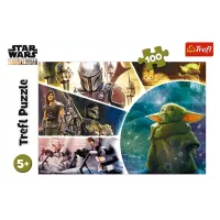 Puzzle Trefl Baby Yoda 5+/ Numărul de piese: 100 photo 3