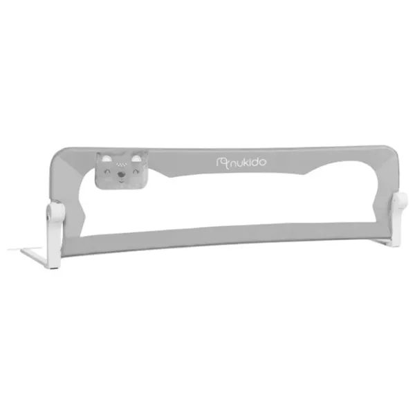 Barieră pentru pătuț Nukido NK-222 Grey / Plastic photo 1 Barieră pentru pătuț Nukido NK-222 Grey / Plastic photo 1