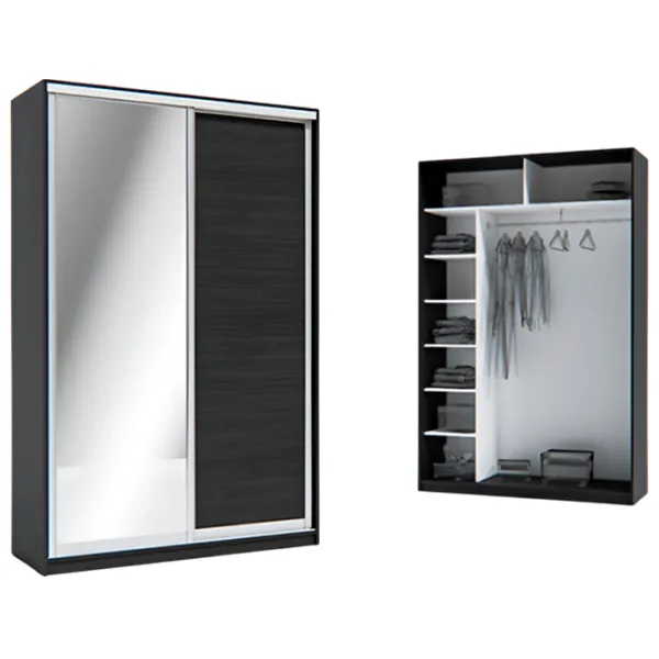 Dulap Indart Cupeu 04 150 x 60 x 230 / LPAL / Antracit photo 2 Dulap Indart Cupeu 04 150 x 60 x 230 / LPAL / Antracit photo 2