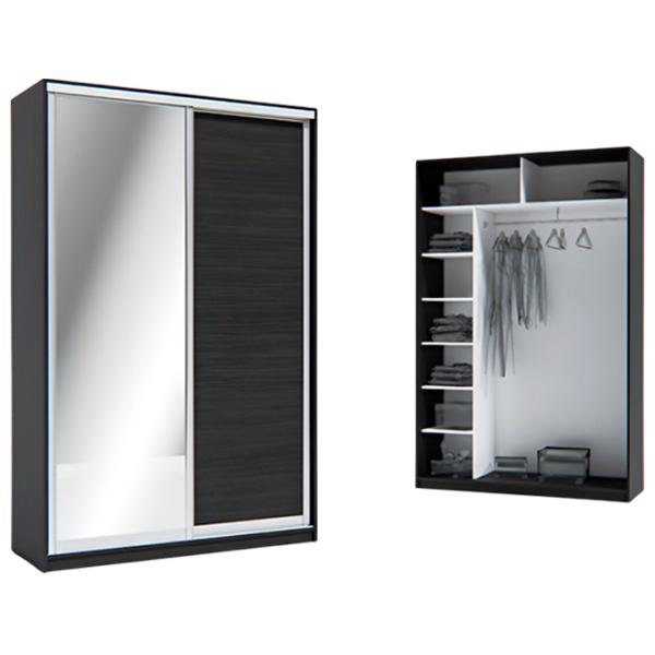 Dulap Indart Cupeu 04 150 x 60 x 230 / LPAL / Antracit photo 2 Dulap Indart Cupeu 04 150 x 60 x 230 / LPAL / Antracit photo 2