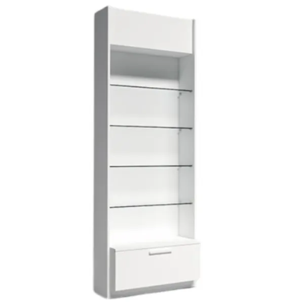 Dulap cu vitrină Indart 05 PAL / White photo 1