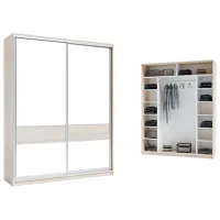 Dulap Indart Cupeu 09 180 x 60 x 230 / LPAL / Beige photo 2