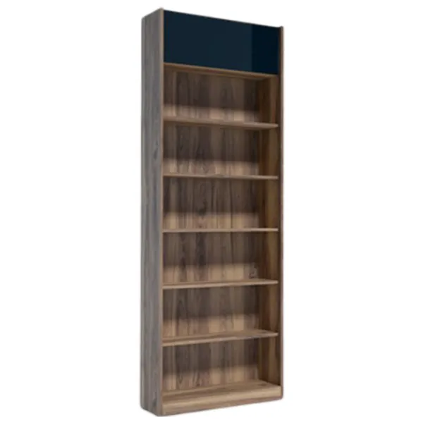 Dulap cu vitrină Indart 10 PAL / Walnut photo 1