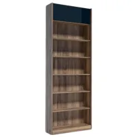 Dulap cu vitrină Indart 10 PAL / Walnut