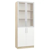 Витрина для гостиной Indart 091283 ДСП / White