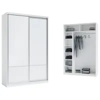 Dulap Indart Cupeu 05 150 x 60 x 230 / LPAL / Alb photo 2