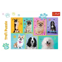 Puzzle Trefl In the world of dogs 5+/ Numărul de piese: 100 photo 3