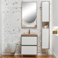 Dulap cu lavoar Aquatoria Terra PAL / Brown photo 3