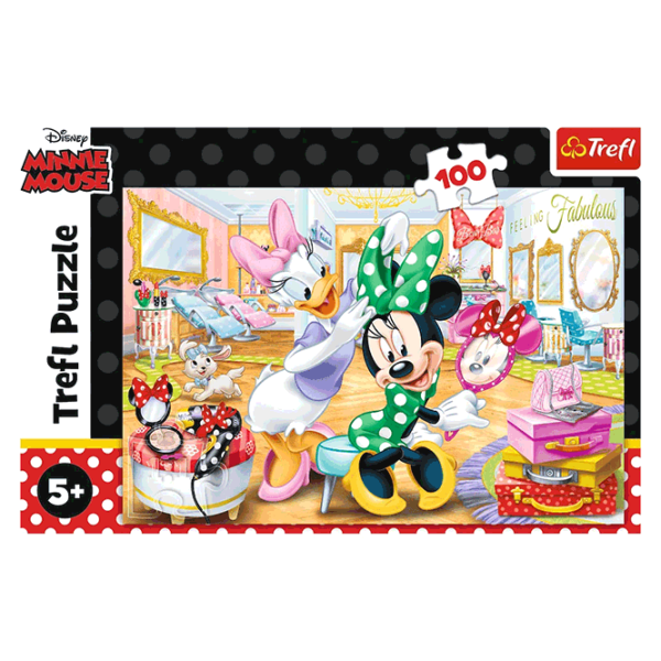 Puzzle Trefl Disney Minnie 5+/ Numărul de piese: 100 photo 3 Puzzle Trefl Disney Minnie 5+/ Numărul de piese: 100 photo 3