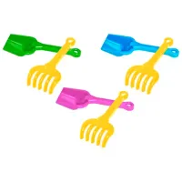 Hабор игрушек для песка ТехноК 4823037601363 Пластик / 2