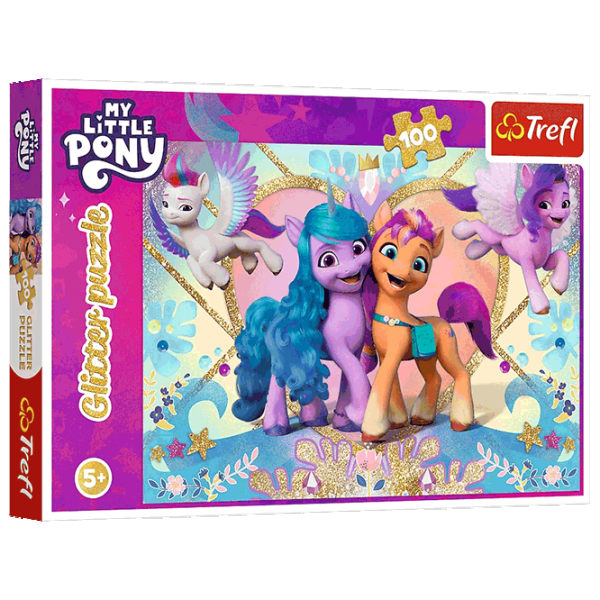 Puzzle Trefl My Little Ponies 3+/ Numărul de piese: 100 photo 1 Puzzle Trefl My Little Ponies 3+/ Numărul de piese: 100 photo 1
