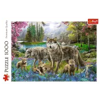 Puzzle Trefl Wolf Family 10+/ Numărul de piese: 1000 photo 3