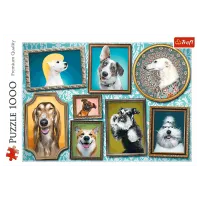 Puzzle Trefl Dog Gallery 9+/ Numărul de piese: 1000 photo 3