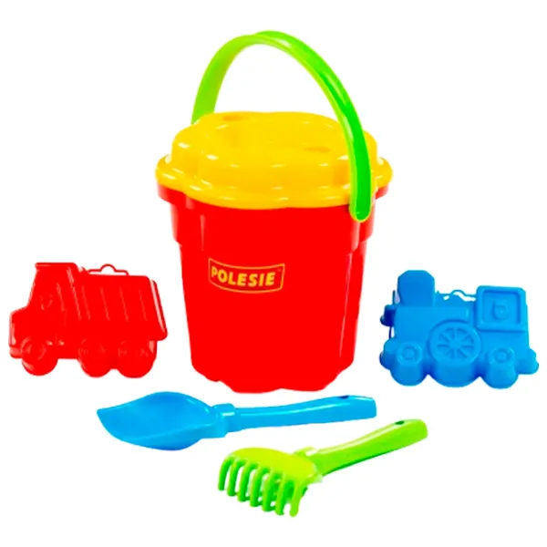 Set de jucării pentru nisip POLESIE 4810344004758 Plastic / 5 photo 4 Set de jucării pentru nisip POLESIE 4810344004758 Plastic / 5 photo 4