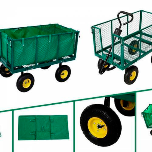 Cărucior cu platformă Tehno MS WO 02 Green / 550 kg photo 2