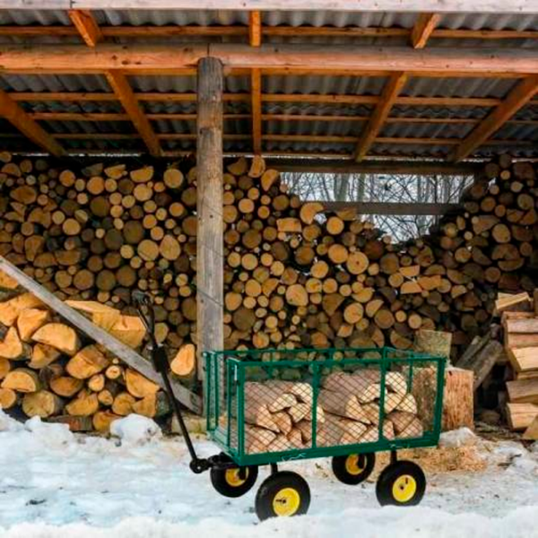 Cărucior cu platformă Tehno MS WO 02 Green / 550 kg photo 5