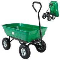 Платформенная тележка Tehno MS WO 01 Зеленый / 300 кг
