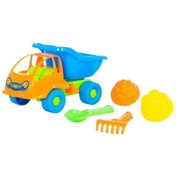 Set de jucării pentru nisip POLESIE 4810344003317 Plastic / 5 photo 3 Set de jucării pentru nisip POLESIE 4810344003317 Plastic / 5 photo 3