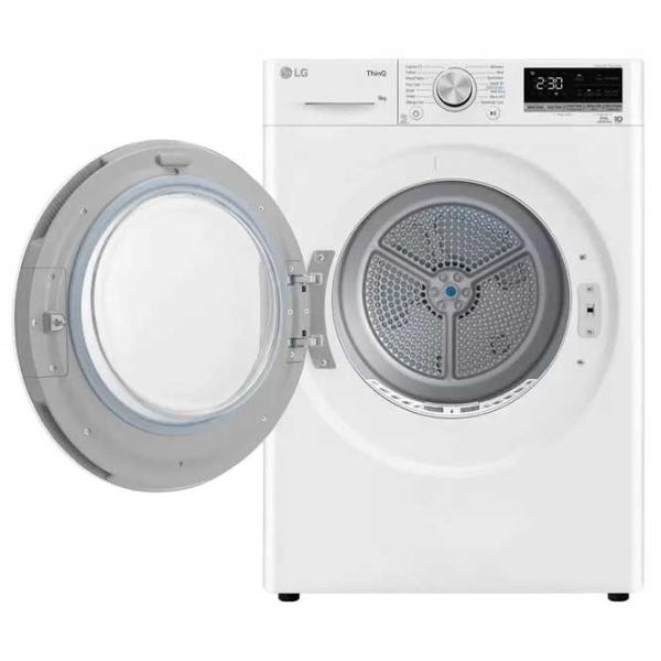 Mașină de uscat rufe LG RH90V5AV6N 8 kg/ White photo 4