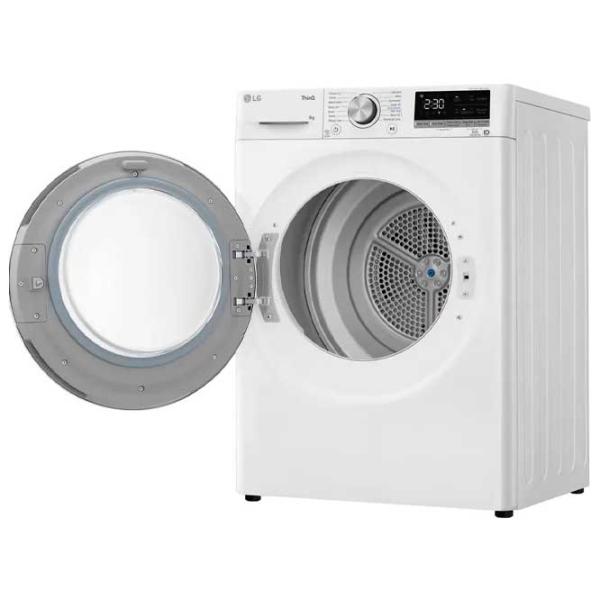 Mașină de uscat rufe LG RH90V5AV6N 8 kg/ White photo 5