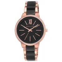 Ceas de mână pentru femei ANNE KLEIN AK/1412BKRG Cuarț / 37 mm