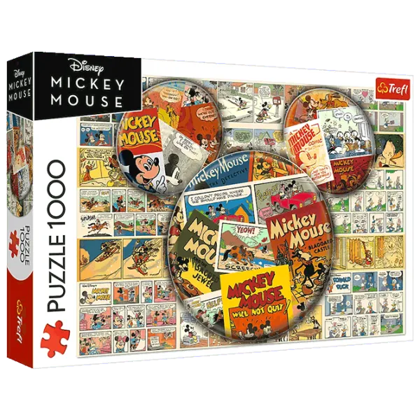 Puzzle Trefl Mickey Mouse 12+/ Количество деталей: 1000 photo 1 Puzzle Trefl Mickey Mouse 12+/ Количество деталей: 1000 photo 1