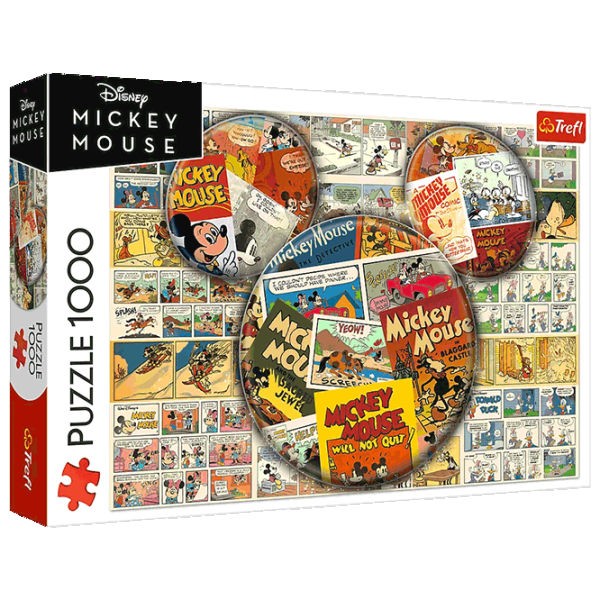 Puzzle Trefl Mickey Mouse 12+/ Количество деталей: 1000 photo 1 Puzzle Trefl Mickey Mouse 12+/ Количество деталей: 1000 photo 1