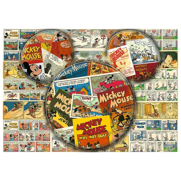 Puzzle Trefl Mickey Mouse 12+/ Количество деталей: 1000 photo 2 Puzzle Trefl Mickey Mouse 12+/ Количество деталей: 1000 photo 2