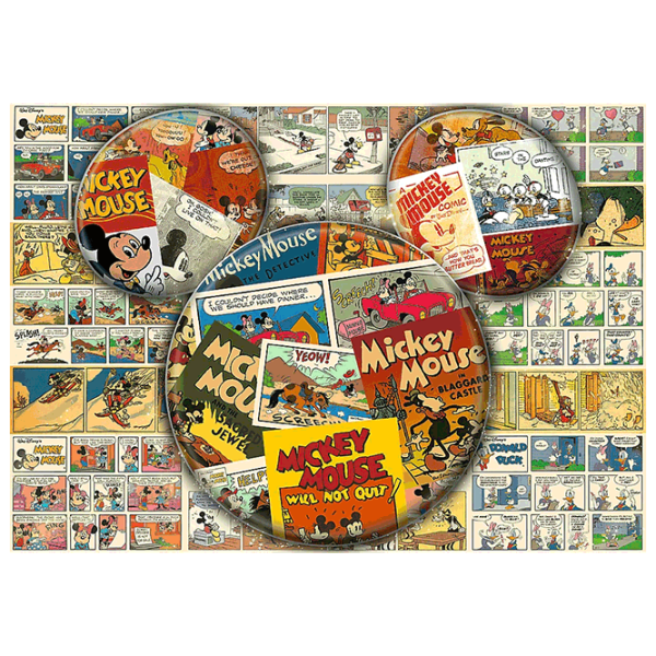 Puzzle Trefl Mickey Mouse 12+/ Количество деталей: 1000 photo 2 Puzzle Trefl Mickey Mouse 12+/ Количество деталей: 1000 photo 2