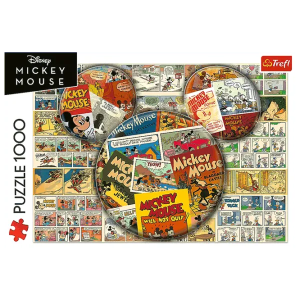 Puzzle Trefl Mickey Mouse 12+/ Количество деталей: 1000 photo 3 Puzzle Trefl Mickey Mouse 12+/ Количество деталей: 1000 photo 3
