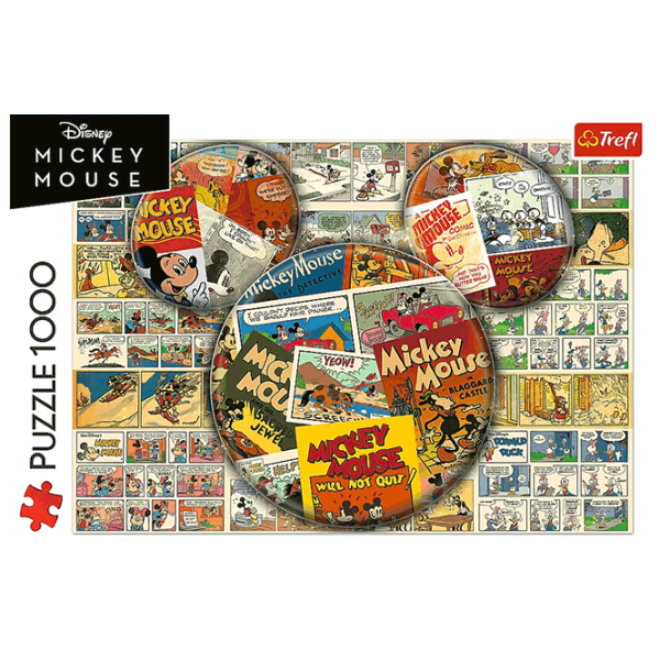 Puzzle Trefl Mickey Mouse 12+/ Количество деталей: 1000 photo 3 Puzzle Trefl Mickey Mouse 12+/ Количество деталей: 1000 photo 3