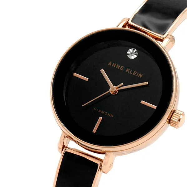Ceas de mână pentru femei ANNE KLEIN AK/3620BKST Cuarț / 30 mm photo 2 Ceas de mână pentru femei ANNE KLEIN AK/3620BKST Cuarț / 30 mm photo 2
