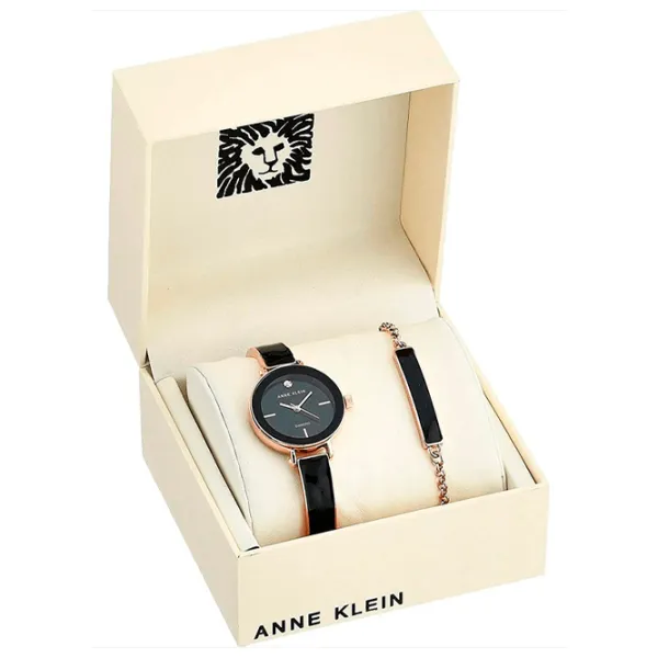 Ceas de mână pentru femei ANNE KLEIN AK/3620BKST Cuarț / 30 mm photo 3 Ceas de mână pentru femei ANNE KLEIN AK/3620BKST Cuarț / 30 mm photo 3