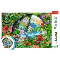 Puzzle Trefl Tropical Animals 10+/ Numărul de piese: 1040 photo 3