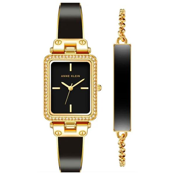 Ceas de mână pentru femei ANNE KLEIN AK/3898BKST Cuarț / 22 mm photo 1 Ceas de mână pentru femei ANNE KLEIN AK/3898BKST Cuarț / 22 mm photo 1
