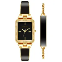 Ceas de mână pentru femei ANNE KLEIN AK/3898BKST Cuarț / 22 mm