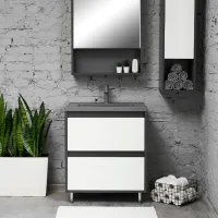 Dulap cu lavoar Aquatoria Neo PAL / Gray photo 3