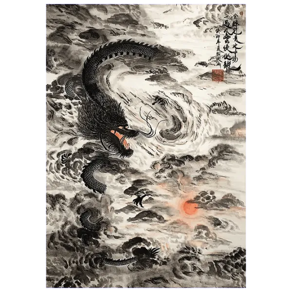 Puzzle Trefl Rising of the Imperial Dragon 10+/ Numărul de piese: 500 photo 2