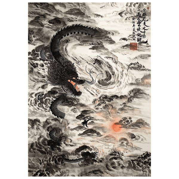 Puzzle Trefl Rising of the Imperial Dragon 10+/ Numărul de piese: 500 photo 2