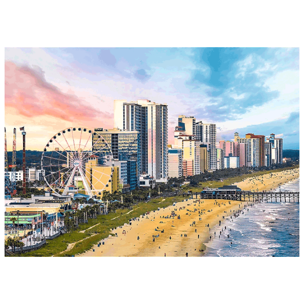 Puzzle Trefl Myrtle Beach 10+/ Количество деталей: 1000 photo 2 Puzzle Trefl Myrtle Beach 10+/ Количество деталей: 1000 photo 2