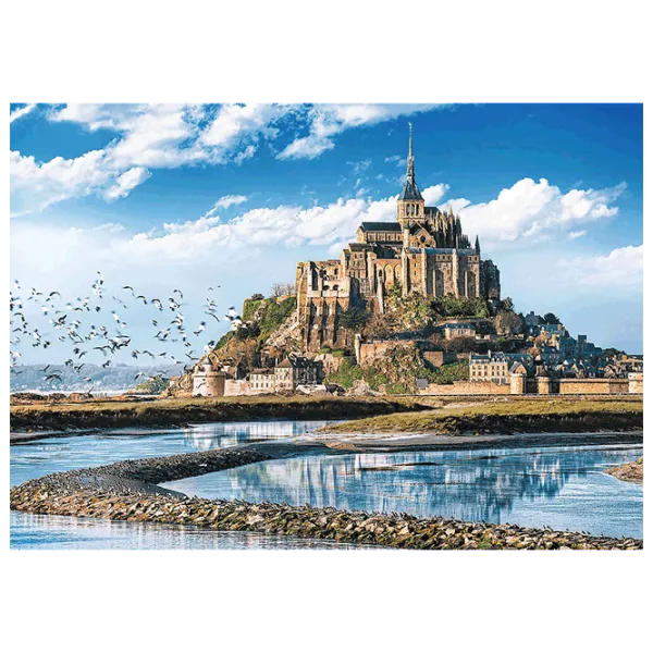 Puzzle Trefl Mont Saint-Michel, France 10+/ Количество деталей: 1000 photo 2 Puzzle Trefl Mont Saint-Michel, France 10+/ Количество деталей: 1000 photo 2